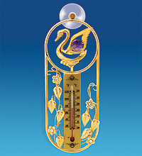 AR-3732/ 1 Термометр на липучке "Лебедь" с цв.кр. (Юнион)