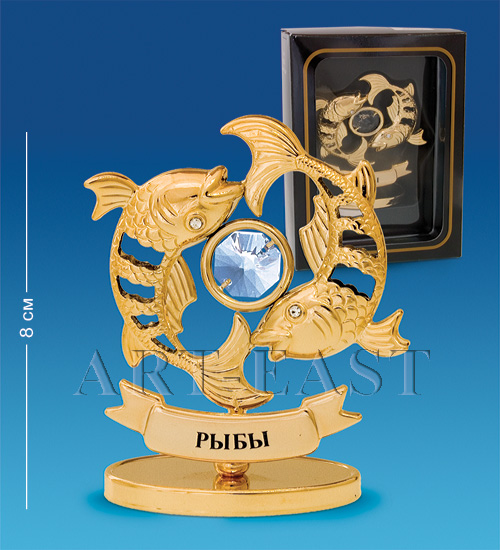 AR-  53/ 3 Фигурка "Знак Зодиака - Рыбы" (Юнион)