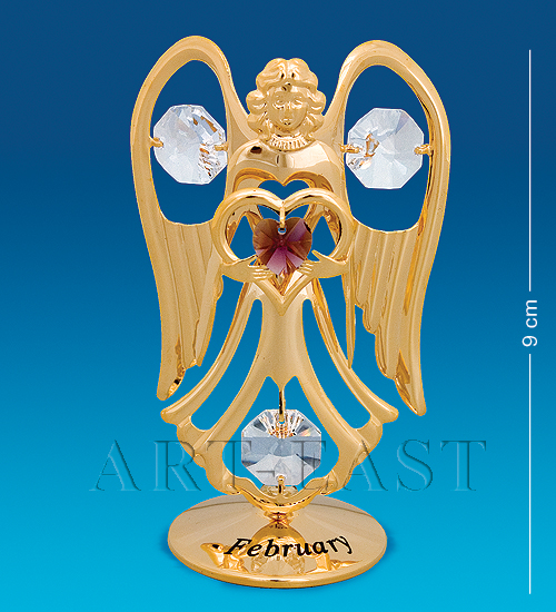 AR-3477/2G Фигурка "Ангел" - февраль (Юнион)