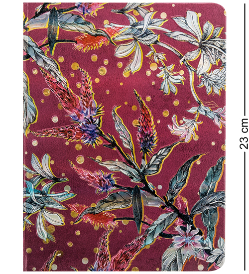 BM-02/2 Блокнот бол. "Весенние цветы" (3D твердая обложка)