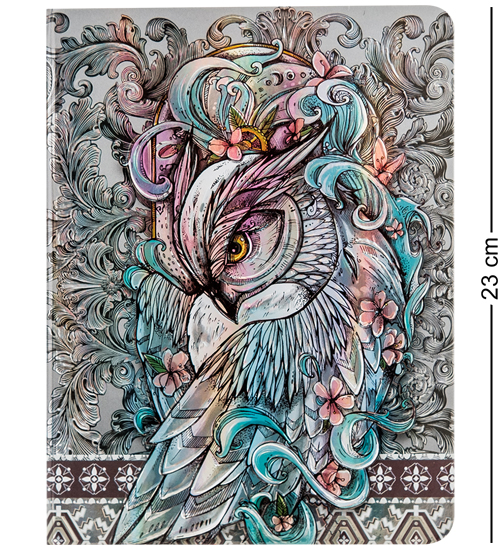 BM-04/1 Блокнот бол. "Легкокрылая птица" (3D твердая обложка)