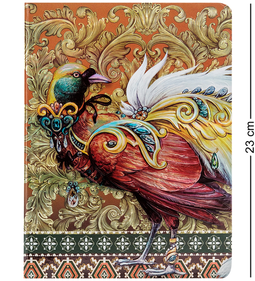 BM-04/4 Блокнот бол. "Легкокрылая птица" (3D твердая обложка)