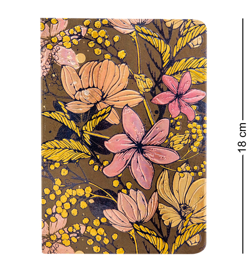 BM-06/1 Блокнот сред. "Весенние цветы" (3D твердая обложка)