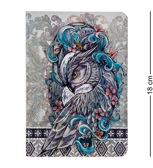 BM-08/2 Блокнот сред. "Легкокрылая птица" (3D твердая обложка)