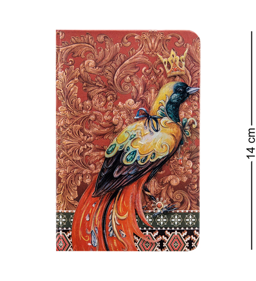 BM-12/1 Блокнот мал. "Легкокрылая птица" (3D твердая обложка)