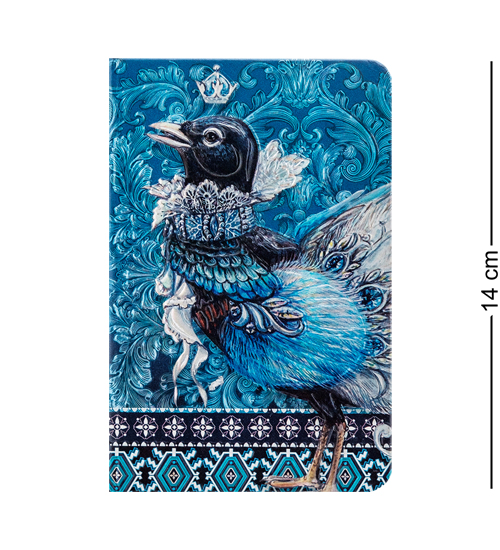 BM-12/4 Блокнот мал. "Легкокрылая птица" (3D твердая обложка)