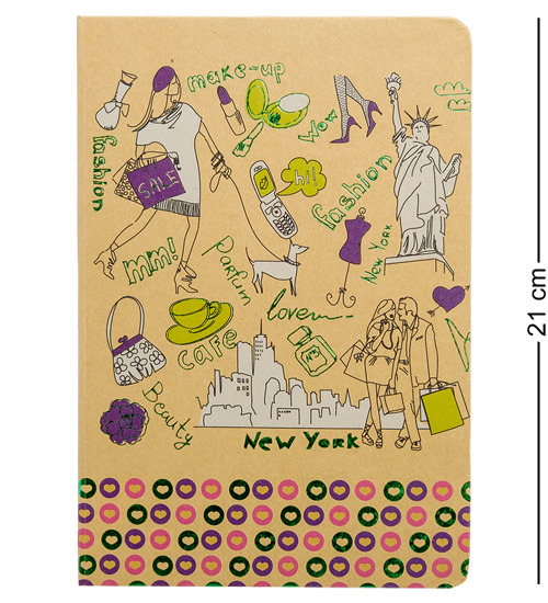 BM-16/3 Блокнот бол. "Вокруг света" (крафт-обложка)