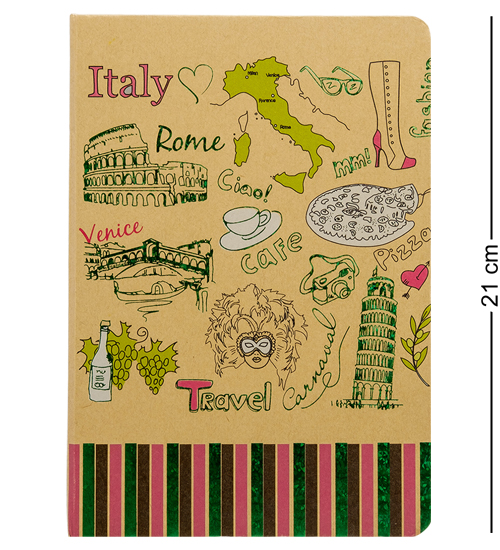 BM-16/4 Блокнот бол. "Вокруг света" (крафт-обложка)