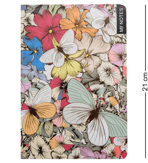 BM-18/1 Блокнот бол. "Тропические бабочки" (твердая обложка)