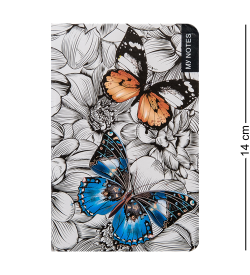 BM-19/3 Блокнот мал. "Тропические бабочки" (твердая обложка)