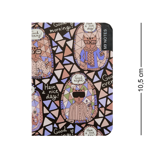 BM-23/3 Блокнот микро "Богемные коты" (твердая обложка)