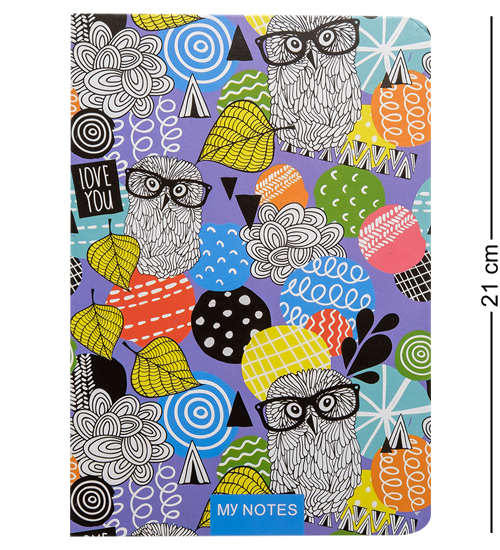 BM-27/4 Блокнот бол. "Совушка-сова" (твердая обложка)