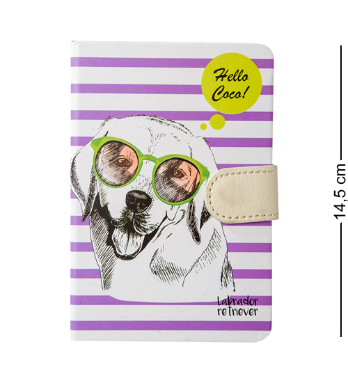 BM-46/2 Блокнот мал. "Дружелюбный пес" (твердая обложка)