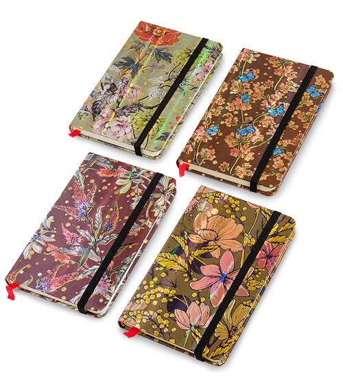 BM-10 Блокнот мал. "Весенние цветы" в асс. (3D твердая обложка)