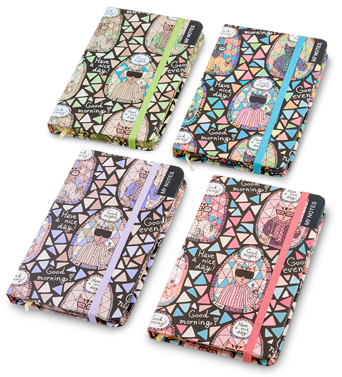 BM-22 Блокнот мал. "Богемные коты" в асс. (твердая обложка)