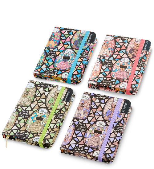 BM-23 Блокнот микро "Богемные коты" в асс. (твердая обложка)