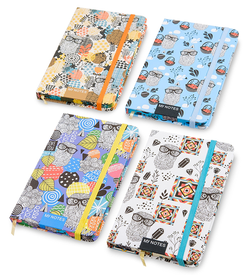 BM-28 Блокнот мал. "Совушка-сова" в асс. (твердая обложка)