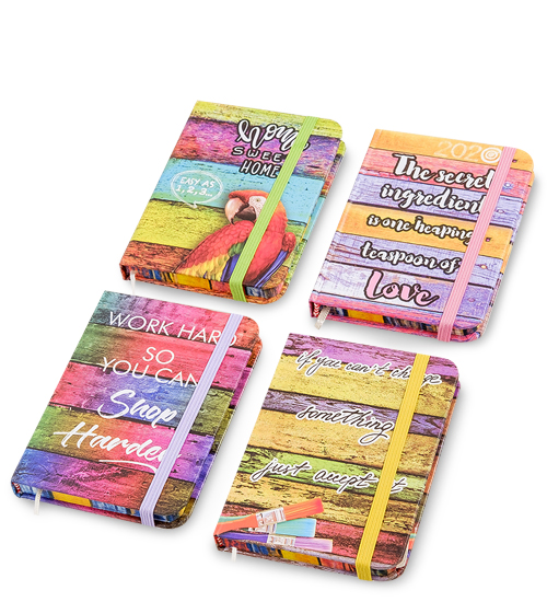 BM-38 Блокнот микро "Радуга цвета" в асс. (твердая обложка)