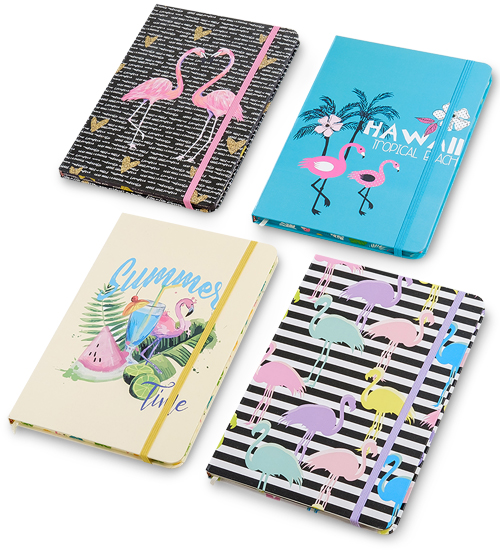 BM-39 Блокнот бол. "Гавайское лето" в асс. (твердая обложка)