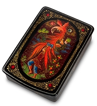 ШК-30/49 Шкатулка Холуй "Жар-птица" Мухин С.