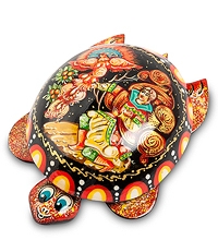 ШК-15/ 9 Шкатулка Палех "Черепаха"