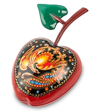 ШК-15/11 Шкатулка Палех "Яблоко"