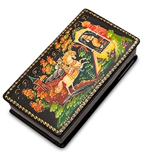 Шкатулка Палех "Руслан и Людмила"