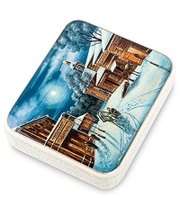 ШК-40/29 Шкатулка "Москва Старый город" исп. Бударгин