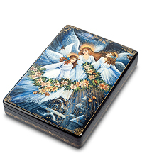 ШК-30/36 Шкатулка Мстера "Рождество" Акминская