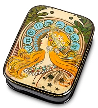 ШК-80/13 Шкатулка "Альфонс Муха"