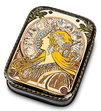 ШК-80/13 Шкатулка "Альфонс Муха"