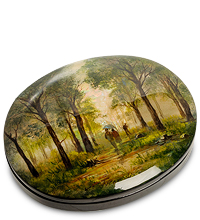 ШК-10/70 Шкатулка Федоскино "Лето"