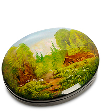 ШК-10/71 Шкатулка Федоскино "Лето"