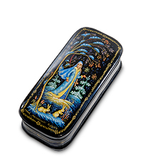 ШК-16/22 Шкатулка Палех "Снегурочка"