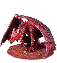 WS-301 Статуэтка "Красный Дракон" (Фэнтези)