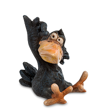 ED- 90 Фигурка "Ворон - оптимист "ВСЕ ОК"