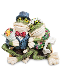 FG-6171-XD Фигура Лягушки "Свадебная парочка" (Sealmark)