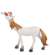 ED-172 Фигурка "Лошадь с розой"