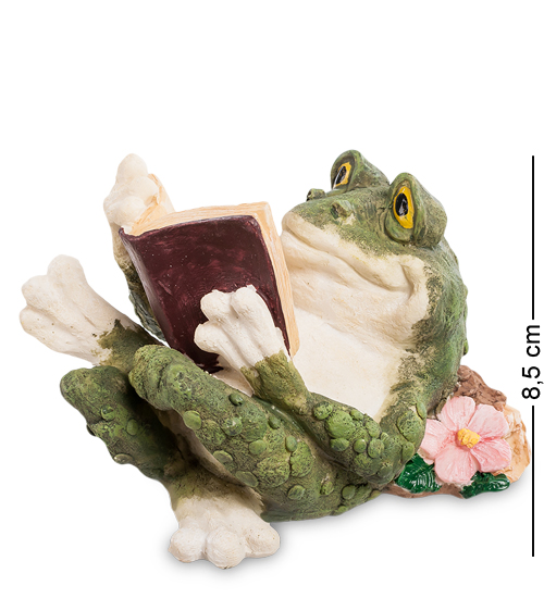 FG-6275-XC Фигура "Лягушка с книгой" (Sealmark)