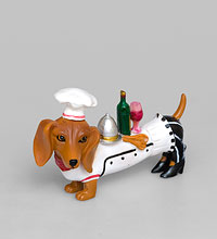 SK-21 Фигурка такса "Романтический вечер"