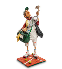 FO-84008 Статуэтка мал. "Теннисист" (The Tennis Player. Forchino)