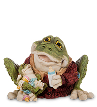 FG-6351-LC Фигура бол. Лягушка "Заботливый папа" (Sealmark)