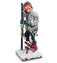 FO-85537 Статуэтка "Лыжник" (The Skier Forchino)