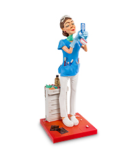 FO-84012 Статуэтка мал. "Стоматолог" (The Lady Dentist. Forchino)