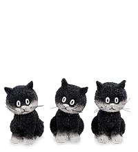 DUB 24 Статуэтка "Дружный ряд" (Cats in a row.Parastone)