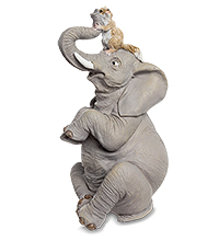 ED-341 Фигурка "Слон и белка"