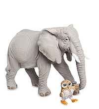 ED-343 Фигурка "Слон и совенок"