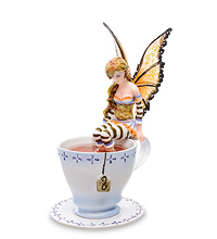 GA-88 Статуэтка "Чашка с феей "Красный чай"