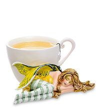 GA-93 Статуэтка "Чашка с феей "Ромашка"