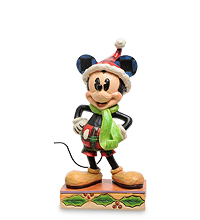 Disney-4051966 Фигурка "Веселый Микки Маус (С Рождеством!)"